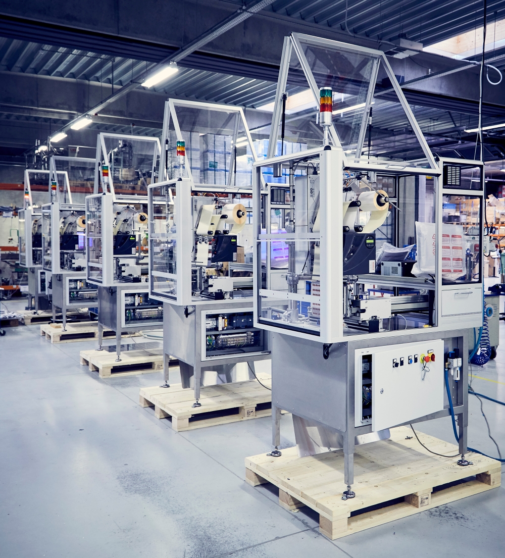 Udstyr til automatisk pallemærkning iht. GS1-128 standarden