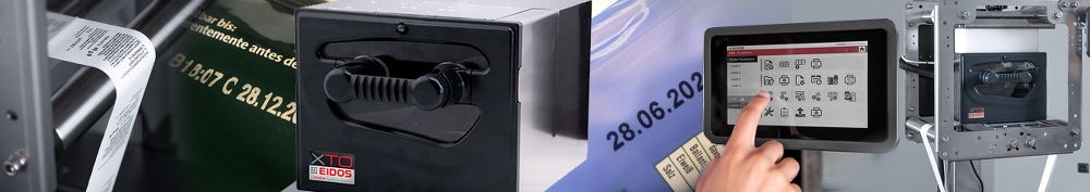 Modulær opbygget TTO printer - Thermal Transfer Overprint