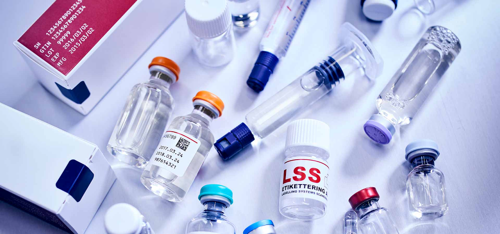 etikettering af sprøjter